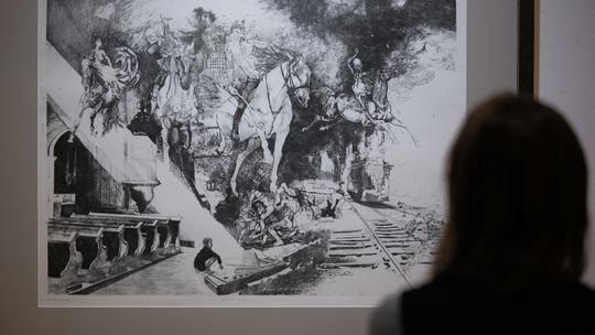 🎧Posłuchaj: Sztuka Michała Wójcika w Galerii Nova!