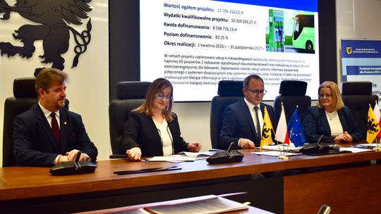 🎧Posłuchaj: W Malborku będzie więcej autobusów elektrycznych i nowe ścieżki rowerowe.