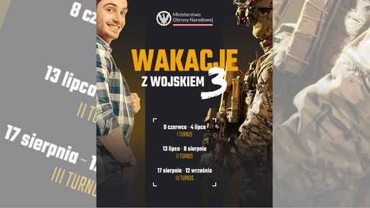 🎧Posłuchaj: Wakacje z Wojskiem po raz trzeci. Trwa nabór na kolejne turnusy.