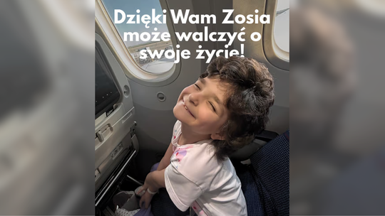 🎧Posłuchaj: Wspaniałe wieści z USA! Zosia przyjęła lek, na który wszyscy czekaliśmy.