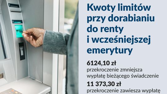 🎧Posłuchaj: Zmiana limitów. Ile może dorobić wcześniejszy emeryt i rencista?