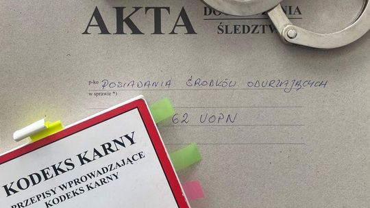 Powiat sztumski. Trzech mężczyzn zatrzymanych z narkotykami – grozi im do 3 lat więzienia.