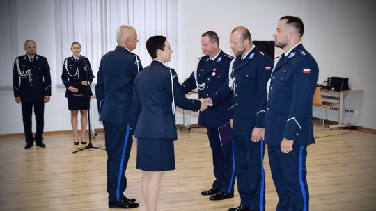 Powiatowe Obchody Święta Policji w Malborku.