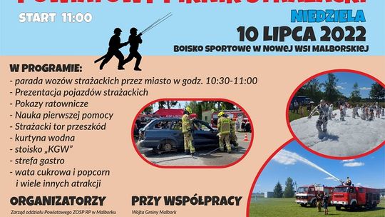 Powiatowy Piknik Strażacki w Nowej Wsi Malborskiej