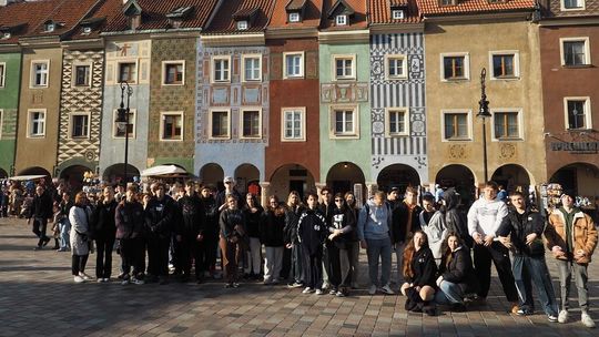 Poznańskie  „Podróże z klasą” uczniów Technikum nr 3 w Malborku.