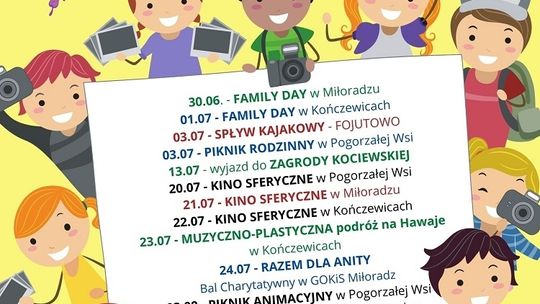 Program letnich imprez w gminie Miłoradz