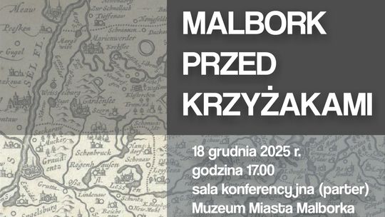 Promocja najnowszej książki Jacka Albrechta pt. "Malbork przed Krzyżakami".