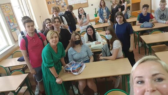 Przedsiębiorcą być! Inspirująca lekcja w I Liceum Ogólnokształcącym im. Henryka Sienkiewicza w Malborku.