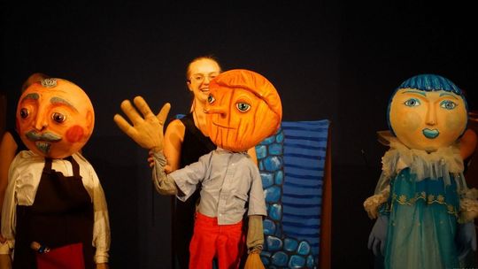 Przedstawienie "Pinokio" w Malborku.