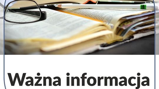 Rekrutacja do przedszkoli, oddziałów przedszkolnych oraz I klas szkół podstawowych. - ważny komunikat.