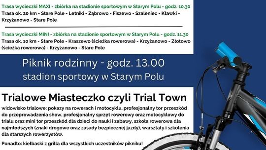 Rodzinny Piknik Rowerowy w Starym Polu.