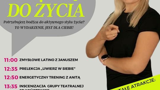 "Rusz się do życia". Malborska Fundacja Endorfina zaprasza na wydarzenie.