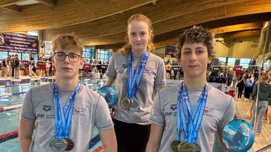 Sławomir Szpaczyński z MAL WOPR najlepszym pływakiem na zawodach w Mławie