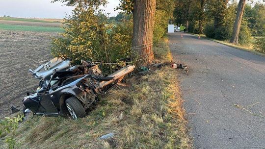 Śmiertelny wypadek na trasie Stary Targ - Kalwa.