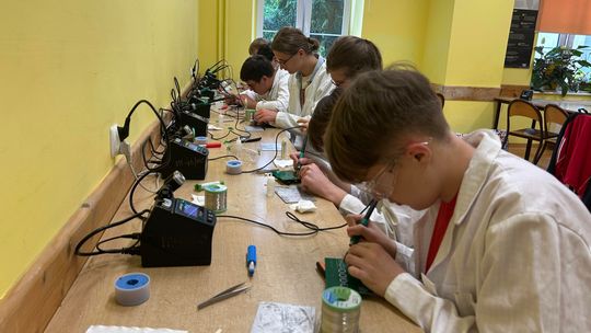 Specjalistyczny kurs z branży teleinformatycznej dla uczniów Technikum nr 3.