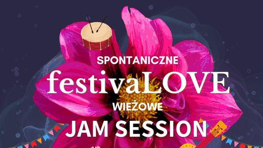 Spontaniczne FestivaLove wieżowe jam session w Malborku.