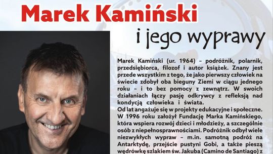 Spotkanie autorskie z Markiem Kamińskim w malborskiej Mediatece.