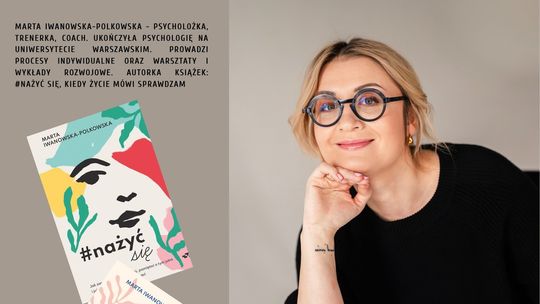 Spotkanie autorskie z Martą Iwanowską-Polkowską w Bibliotece Sztumskiego Centrum Kultury.