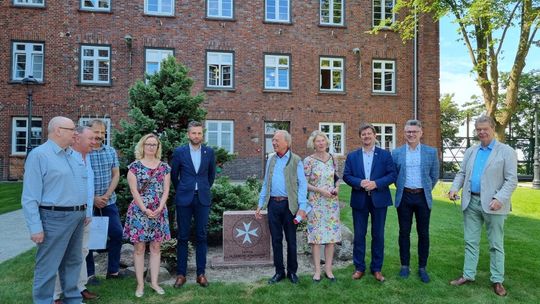 Spotkanie z Honorowym Obywatelem Miasta Malborka - dr Christian Meyl przekazał kolejne wsparcie finansowe