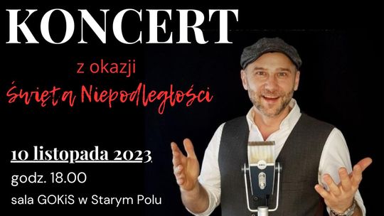 Stare Pole. „Bądź moim natchnieniem” koncert Sławomira Malinowskiego.