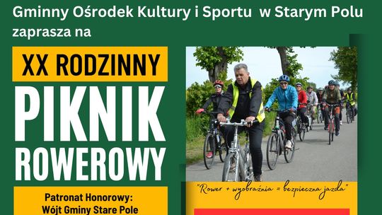 Stare Pole. XX Rodzinny Piknik Rowerowy.