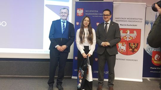 Sukces malborskiej uczennicy Technikum w Konkursie Wiedzy o Gospodarce i Funduszach Europejskich.