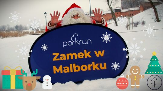 Świąteczny parkrun Zamek w Malborku.