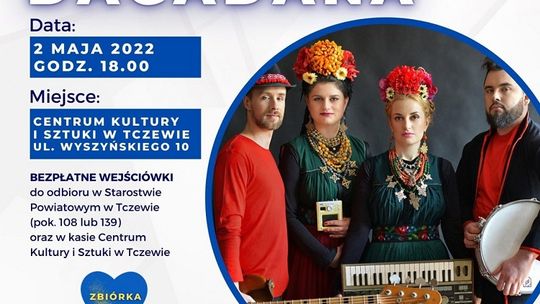 Szczytny cel i wyjątkowy wieczór! Koncert zespołu DAGADANA w Tczewie.