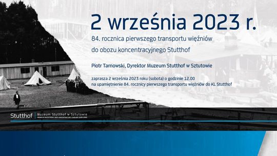 Sztutowo. 84. rocznica pierwszego transportu więźniów do obozu koncentracyjnego Stutthof.