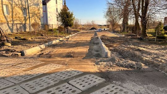 Trwa budowa na osiedlu w Kończewicach