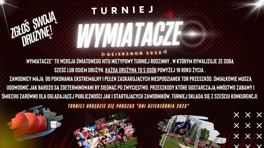 Turniej "Wymiatacze" w Dzierzgoniu.