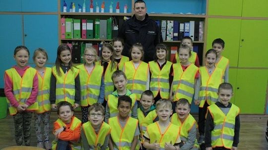  „Uczę się bezpieczeństwa” spotkania dzielnicowych z uczniami powiatu malborskiego.