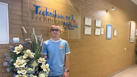 Uczeń Technikum nr 3 w Malborku laureatem dwóch „Stypendiów Marszałkowskich” Uczeń Technikum nr 3 w Malborku laureatem dwóch „Stypendiów Marszałkowskich”
