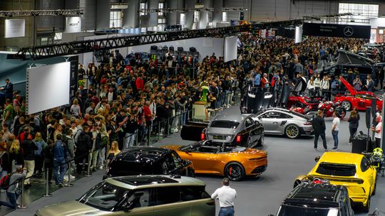 Uczniowie malborskiego Technikum nr 3 na MotorShow 2024.