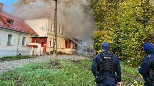 W pożarze w Cygusach zginął 56-letni mężczyzna.