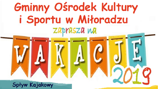 Wakacje z GOKIS Miłoradz. Bogaty program atrakcji dla mieszkańców.