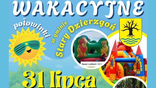 "Wakacyjne połowinki" w Gminie Stary Dzierzgon.