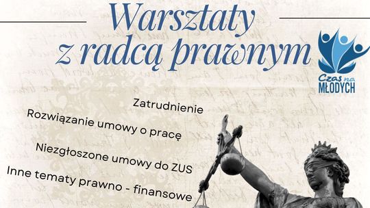 Warsztaty z radcą prawnym w Malborskim Centrum Wsparcia Młodych.