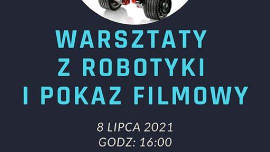 Warsztaty z robotyki w malborskiej Szkole Łacińskiej dla dzieci.