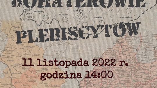 Wernisaż wystawy "Bohaterowie plebiscytu" na zamku w Sztumie.