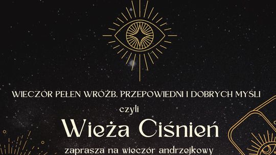 Wieczór andrzejkowy dla dorosłych w malborskiej Wieży Ciśnień