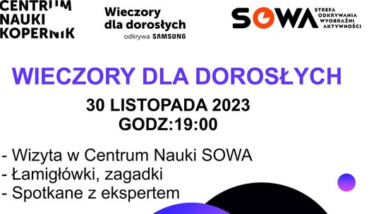 Wieczór dla dorosłych w Szkole Łacińskiej.