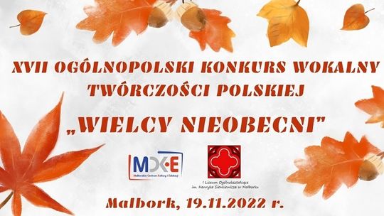  „Wielcy Nieobecni” . Trwa nabór zgłoszeń do konkursu wokalnego.