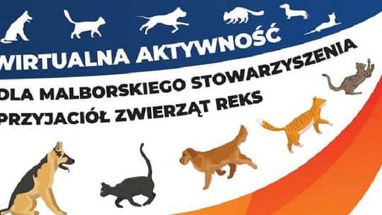 WIRTUALNA AKTYWNOŚĆ dla Malborskiego Stowarzyszenia Przyjaciół Zwierząt REKS.