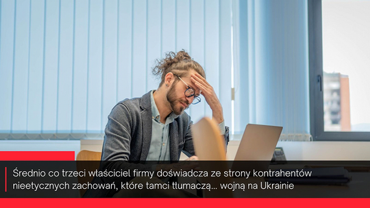 Wojna jak pandemia – firmy nie płacą, trzymają pieniądze na czarną godzinę