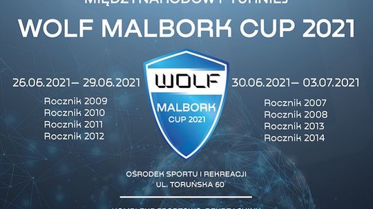 WOLF Malbork Cup 2021. Młodzi piłkarze rozegrają mecze w naszym mieście.