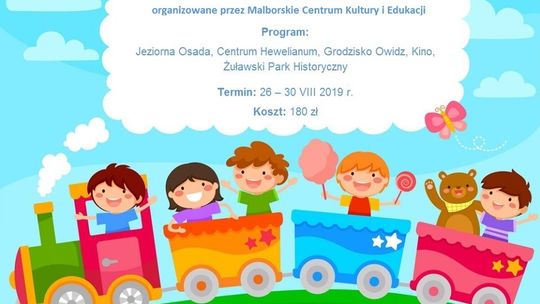 Wolne miejsca na sierpniowe półkolonie w Malborskim Centrum Kultury i Edukacji.