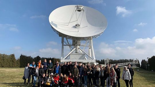 Wyjazd dwóch pierwszych klas politechnicznych II LO w Malborku na spotkanie z astronomią