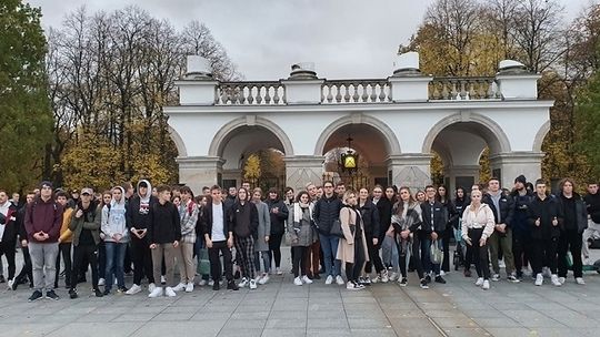 Wyjazd ZSP nr 3 do Warszawy w ramach projektu „Poznaj Polskę”