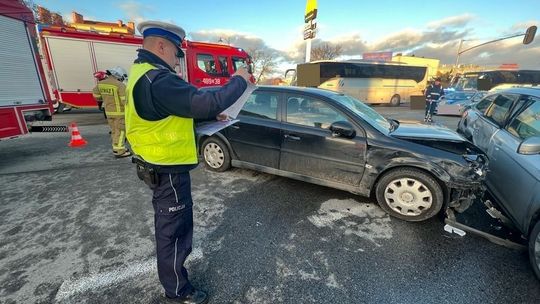 Wypadek na drodze krajowej 22. Malborska policja apeluje o ostrożność!